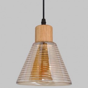 Подвесной светильник Imex MD.5870 MD.5870-1-P-WOOD+BK в Ишиме - ishim.ok-mebel.com | фото