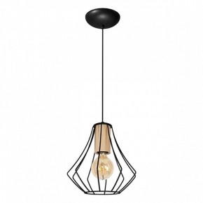 Подвесной светильник Imex MD.9050 MD.9050-1-P-BK+WOOD в Ишиме - ishim.ok-mebel.com | фото 2