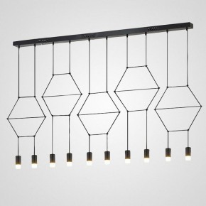 Подвесной светильник Imperiumloft Via Wireflow polyhedral Via01 в Ишиме - ishim.ok-mebel.com | фото