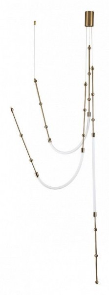 Подвесной светильник Indigo Corda 14010/3P Brass в Ишиме - ishim.ok-mebel.com | фото