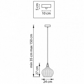 Подвесной светильник Lightstar Rocco 793116 в Ишиме - ishim.ok-mebel.com | фото 6