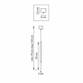Подвесной светильник Lightstar Tubo LT7473472 в Ишиме - ishim.ok-mebel.com | фото 3