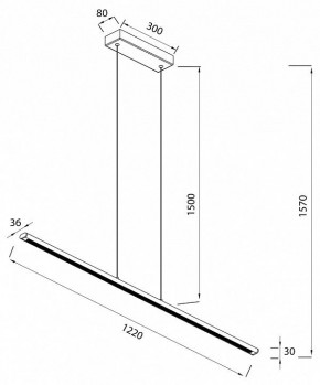 Подвесной светильник Mantra Lineal 8955 в Ишиме - ishim.ok-mebel.com | фото 4