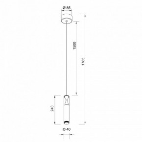 Подвесной светильник Mantra Spark 8967 в Ишиме - ishim.ok-mebel.com | фото 3
