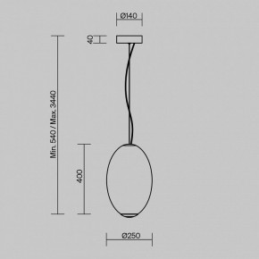 Подвесной светильник Maytoni Bruma MOD397PL-L19CH3K в Ишиме - ishim.ok-mebel.com | фото 6