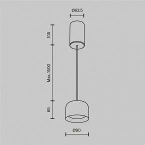 Подвесной светильник Maytoni Comfy P113-L12-3K-W в Ишиме - ishim.ok-mebel.com | фото 4