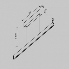 Подвесной светильник Maytoni Ephoria P109PL-36W2.7-6K-BS в Ишиме - ishim.ok-mebel.com | фото 2