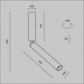 Подвесной светильник Maytoni Focus T C142CL-6W3K-B в Ишиме - ishim.ok-mebel.com | фото 6