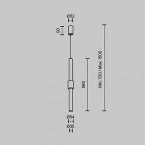 Подвесной светильник Maytoni Jelly P105PL-12W3K-BS в Ишиме - ishim.ok-mebel.com | фото 5