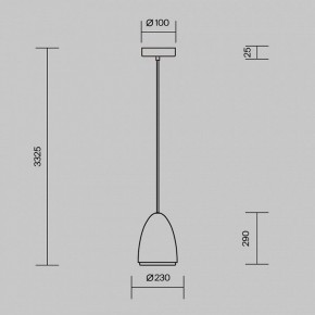 Подвесной светильник Maytoni Pilastro MOD430PL-01CM в Ишиме - ishim.ok-mebel.com | фото 5