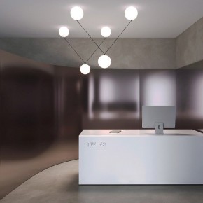 Подвесной светильник Maytoni Twins MOD427PL-L30B3K в Ишиме - ishim.ok-mebel.com | фото 4