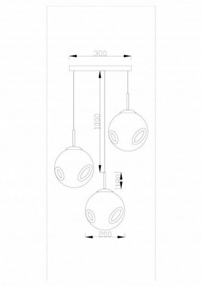 Подвесной светильник Moderli Amo V11524-3P в Ишиме - ishim.ok-mebel.com | фото 6