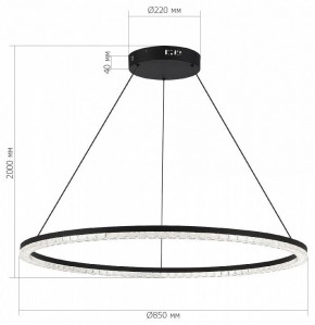 Подвесной светильник ST-Luce EUCLIDICS SL1018.413.01 в Ишиме - ishim.ok-mebel.com | фото 5