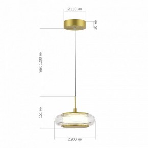 Подвесной светильник ST-Luce FRITTELA SL6239.203.01 в Ишиме - ishim.ok-mebel.com | фото 5