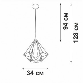 Подвесной светильник Vitaluce V2804 V2804-1/1S в Ишиме - ishim.ok-mebel.com | фото 5