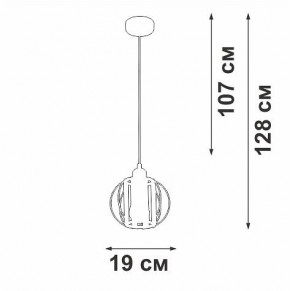 Подвесной светильник Vitaluce V2852 V2852-1/1S в Ишиме - ishim.ok-mebel.com | фото 6