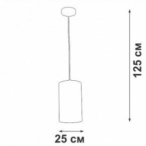 Подвесной светильник Vitaluce V2895 V2895-0/1S в Ишиме - ishim.ok-mebel.com | фото 6