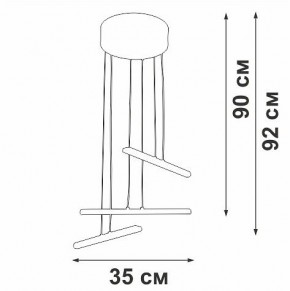 Подвесной светильник Vitaluce V3046 V3046-1/3S в Ишиме - ishim.ok-mebel.com | фото 5