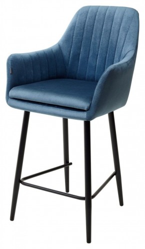 Полубарный стул Роден Blitz 19 Пепельно-синий, велюр (H=65cm), M-City в Ишиме - ishim.ok-mebel.com | фото