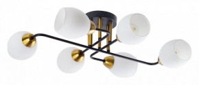 Потолочная люстра Arte Lamp Andrea A8141PL-6BK в Ишиме - ishim.ok-mebel.com | фото