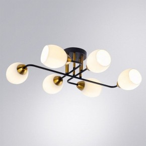 Потолочная люстра Arte Lamp Andrea A8141PL-6BK в Ишиме - ishim.ok-mebel.com | фото 2