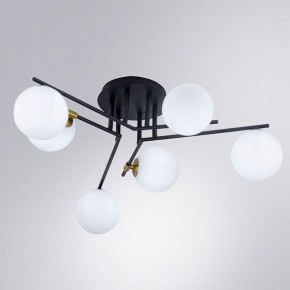 Потолочная люстра Arte Lamp Gemini A2243PL-6BK в Ишиме - ishim.ok-mebel.com | фото 2