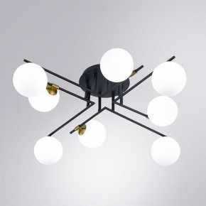 Потолочная люстра Arte Lamp Gemini A2243PL-8BK в Ишиме - ishim.ok-mebel.com | фото 2