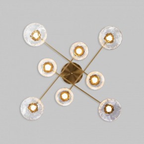 Потолочная люстра Eurosvet Ripple 50389 LED латунь в Ишиме - ishim.ok-mebel.com | фото 3
