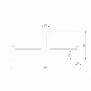 Потолочная люстра Eurosvet Vegga 70160/12 латунь Smart в Ишиме - ishim.ok-mebel.com | фото 5