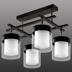 Потолочная люстра Imex MD.06593 MD.06593-4-S-BK+AB в Ишиме - ishim.ok-mebel.com | фото