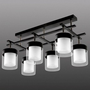 Потолочная люстра Imex MD.06593 MD.06593-6-S-BK+AB в Ишиме - ishim.ok-mebel.com | фото