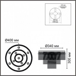 Потолочная люстра Lumion Spirals 6576/11CR в Ишиме - ishim.ok-mebel.com | фото 4
