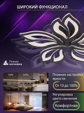 Потолочная люстра Natali Kovaltseva FORTUNA LED LAMPS 81107/5C в Ишиме - ishim.ok-mebel.com | фото 6