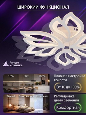 Потолочная люстра Natali Kovaltseva FORTUNA LED LAMPS 81107/6C в Ишиме - ishim.ok-mebel.com | фото 6