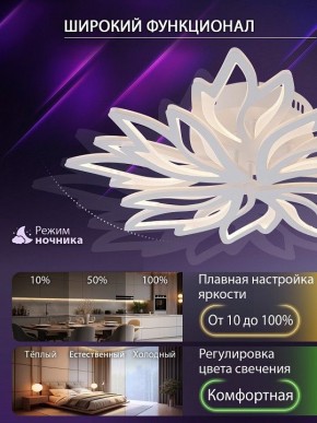 Потолочная люстра Natali Kovaltseva RIF LED LAMPS 81118/6C в Ишиме - ishim.ok-mebel.com | фото 6