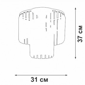 Потолочная люстра Vitaluce V5153 V5153-1/4PL в Ишиме - ishim.ok-mebel.com | фото 4