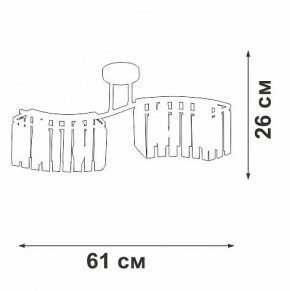Потолочная люстра Vitaluce V5884 V5884-0/4PL в Ишиме - ishim.ok-mebel.com | фото 4