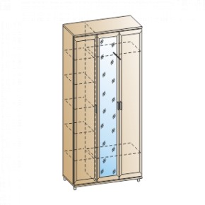 Прихожая Мелисса композиция 2 (Ясень Асахи) в Ишиме - ishim.ok-mebel.com | фото 2