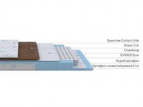 PROxSON Матрас Медвежонок (Cotton Little PROSON) 80x130 в Ишиме - ishim.ok-mebel.com | фото 2