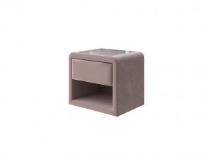 PROxSON Тумба Cube (Ткань: Велюр Shaggy Mocca) 52x41 в Ишиме - ishim.ok-mebel.com | фото