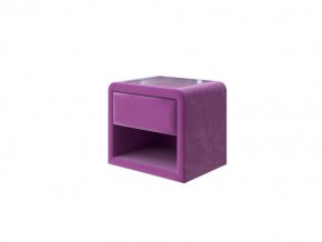 PROxSON Тумба Cube (Ткань: Велюр Shaggy Wine) 52x41 в Ишиме - ishim.ok-mebel.com | фото