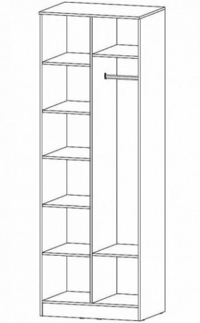 ГАММА Шкаф 2-х створчатый в Ишиме - ishim.ok-mebel.com | фото 2