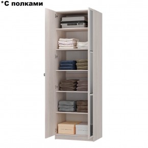 Шкаф 2-х створчатый Зарина ШК-01 (ясень белый) в Ишиме - ishim.ok-mebel.com | фото 3