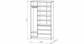 НИЦЦА-2 Шкаф 3-х дверный (НЦ.02) в Ишиме - ishim.ok-mebel.com | фото 2