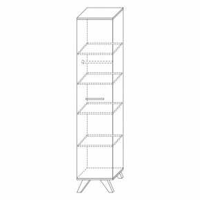 Шкаф 400 Вега Скандинавия в Ишиме - ishim.ok-mebel.com | фото 6