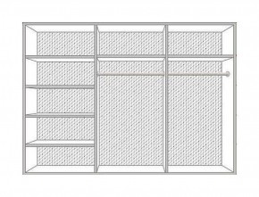 Шкаф 6-и дверный с зеркалами (04.146) Диана в Ишиме - ishim.ok-mebel.com | фото 2