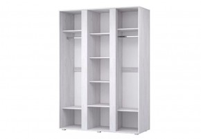 Шкаф распашной Бетти (Анкор Светлый/Бетонный Камень) в Ишиме - ishim.ok-mebel.com | фото 2