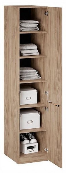 Шкаф для белья Глосс СМ-319.07.001 в Ишиме - ishim.ok-mebel.com | фото 2