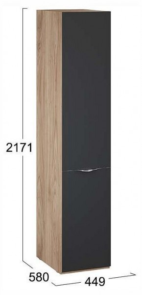 Шкаф для белья Глосс СМ-319.07.001 в Ишиме - ishim.ok-mebel.com | фото 4