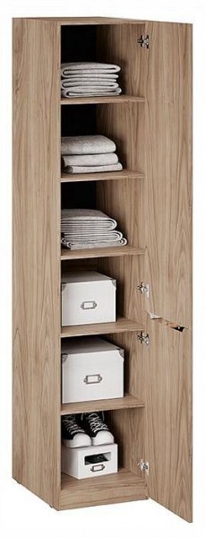 Шкаф для белья Глосс СМ-319.07.002 в Ишиме - ishim.ok-mebel.com | фото 2